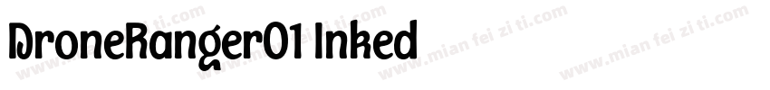 DroneRanger01 Inked字体转换